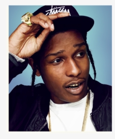 Asap Rocky Wearing Snapback, HD Png Download, Transparent PNG