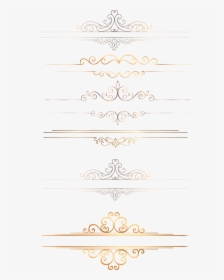 Border Gold Icon Png Image High Quality Clipart - Border Line High Resolution Free Png, Transparent Png, Transparent PNG