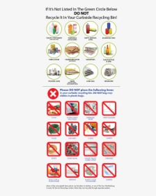 Acceptable Items To Recycle, HD Png Download, Transparent PNG