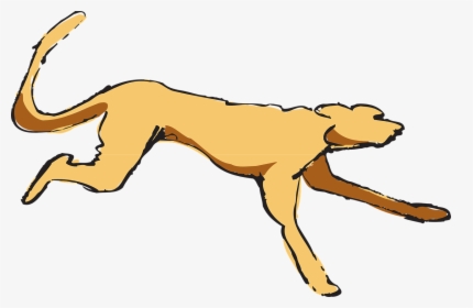 Dog Running Gif Clipart, HD Png Download, Transparent PNG