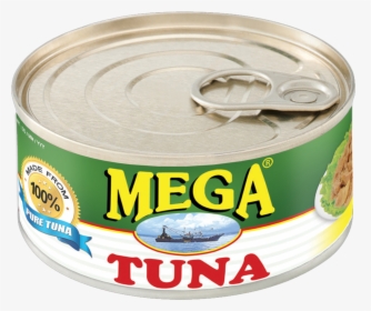 Mega Tuna Flakes In Oil 180g - Mega Sardines, HD Png Download, Transparent PNG