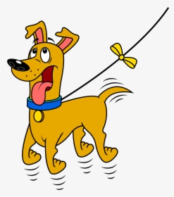 Yellow Dog Uk - Yellow Ribbon On Dog, HD Png Download, Transparent PNG