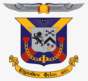 Delta Kappa Epsilon Coat Of Arms - Delta Kappa Epsilon Logo, HD Png Download, Transparent PNG