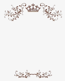 Download Transparent Quinceanera Crown Clipart Wedding Invitation Border Png Png Download Transparent Png Image Pngitem