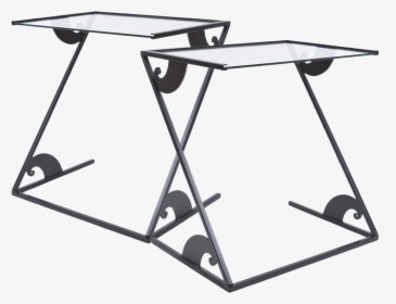 Glass Side Tables By Maroeska Metz, HD Png Download, Transparent PNG