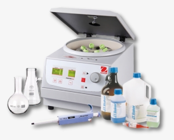 A Product Selection Of A Centrifuge, Beaker, Flask,, HD Png Download, Transparent PNG