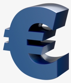 3d Euro Symbol, HD Png Download, Transparent PNG