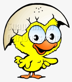 Chicken Hatched Egg Pointing Right, HD Png Download, Transparent PNG