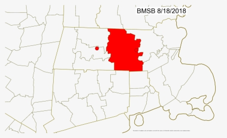 Ma Bmsb County Presence Map, HD Png Download, Transparent PNG