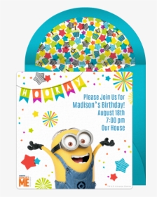 Minions Party Png, Transparent Png, Transparent PNG