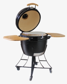 Large Outdoor Auplex Kamado 21 24 29 Inch With Bamboo, HD Png Download, Transparent PNG