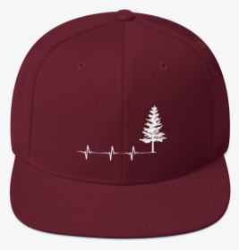 Heart Of Timber Hat Maroon Pulse, HD Png Download, Transparent PNG