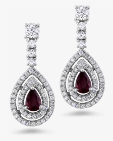 Diamond Earrings Png, Transparent Png, Transparent PNG