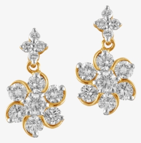 Diamond Earrings Png, Transparent Png, Transparent PNG