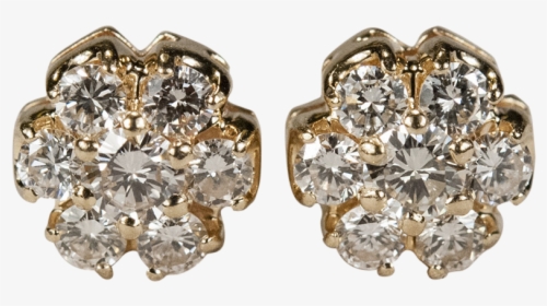 Diamond Earrings Png, Transparent Png, Transparent PNG