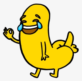 Banana Emoji Png, Transparent Png, Transparent PNG