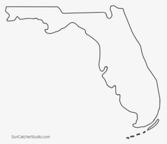 Florida Outline Png, Transparent Png, Transparent PNG