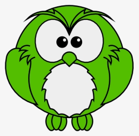 Green Owl Clipart Png, Transparent Png, Transparent PNG