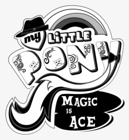 Transparent My Little Pony Clipart Black And White, HD Png Download, Transparent PNG