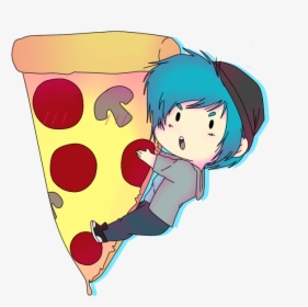 Image Of Hugging Pizza Sticker, HD Png Download, Transparent PNG