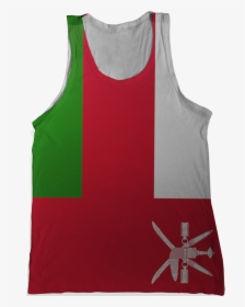 Oman Flag Tank Top, HD Png Download, Transparent PNG