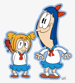 Pop Team Epic By Scottie, HD Png Download, Transparent PNG