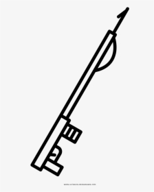 Harpoon Coloring Page, HD Png Download, Transparent PNG