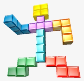 Tetris Png -tetris Man Smash Bros, Hd Png Download, Transparent Png, Transparent PNG