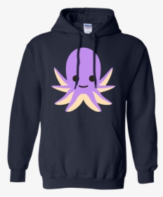 Octopus Emoji Hoodie, HD Png Download, Transparent PNG