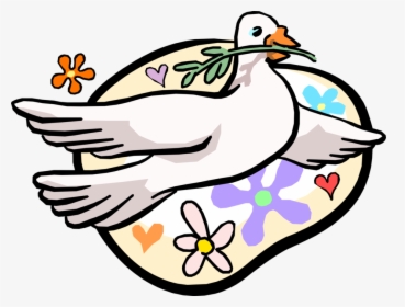Vector Illustration Of Dove Of Peace Bird Secular Symbol, HD Png Download, Transparent PNG