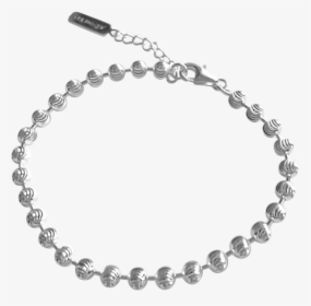 Silver Bead Bracelet Moon Crescent   Class Lazyload, HD Png Download, Transparent PNG