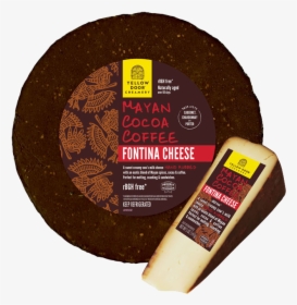 Yellow Door Creamery Rubbed Fontina Myan Cocoa & Coffee, HD Png Download, Transparent PNG