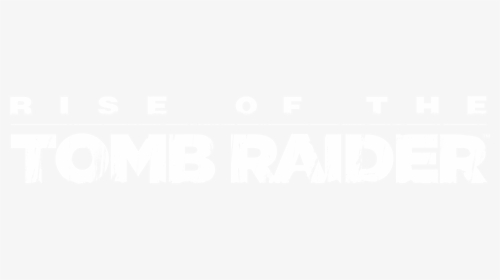 Rise Of The Tomb Raider Logo Png, Transparent Png, Transparent PNG