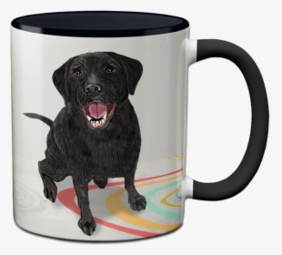 Black Labrador Person Mug By Pithitude, HD Png Download, Transparent PNG
