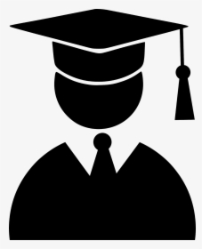 Graduation, Man, Silhouette, Graduate, Uniform, Education,, HD Png Download, Transparent PNG