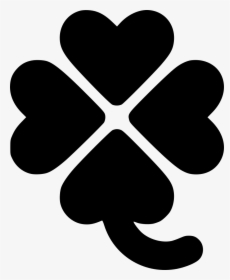 Four Leaved Shamrock Lucky, HD Png Download, Transparent PNG