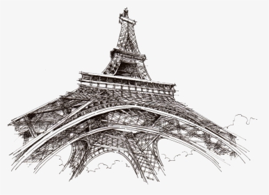 Eiffel Tower Champ De, HD Png Download, Transparent PNG