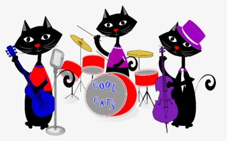 Cool Cats Rock Band, HD Png Download, Transparent PNG