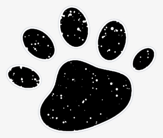 #freetoedit #black #white #stars #animal #paw #cat, HD Png Download, Transparent PNG