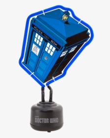 Doctor Who Mini Neon Tardis Table Light Clipart , Png, Transparent Png, Transparent PNG
