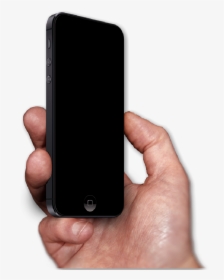 Hand Holding Iphone Using Hover Video Pro, HD Png Download, Transparent PNG