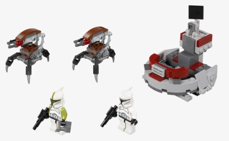 Lego Star Wars Clone Troopers Vs Droidekas , Png Download, Transparent Png, Transparent PNG