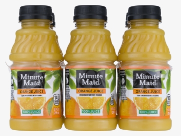 Minute Maid 100% Juice, Orange, 10 Fl Oz, 6 Count, HD Png Download, Transparent PNG