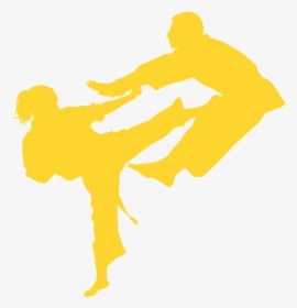 Karate Silhouette Png, Transparent Png, Transparent PNG
