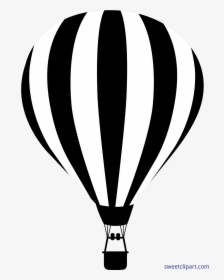 Hot Air Balloon Silhouette, HD Png Download, Transparent PNG