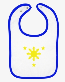 Philippine Sun And Stars Bib, HD Png Download, Transparent PNG