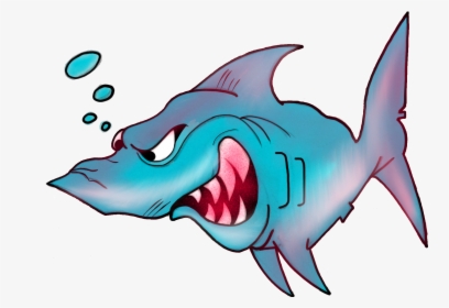 Angry Shark Working On Myself, New Work, Shark, Project, HD Png Download, Transparent PNG