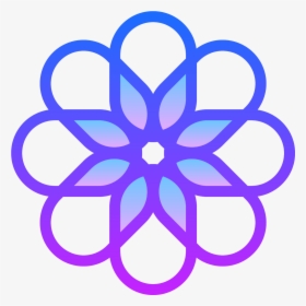 This Icon Is A Sunburst Shaped Flower Blossom, HD Png Download, Transparent PNG