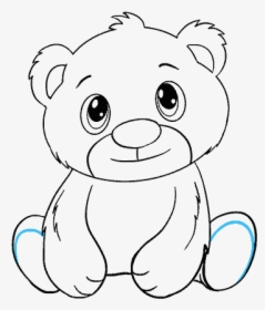 How To Draw A Polar Bear Cub In A Few Easy Steps, HD Png Download, Transparent PNG