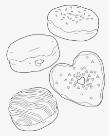 Coffee Donut Coloring Pages , Transparent Cartoons, HD Png Download, Transparent PNG